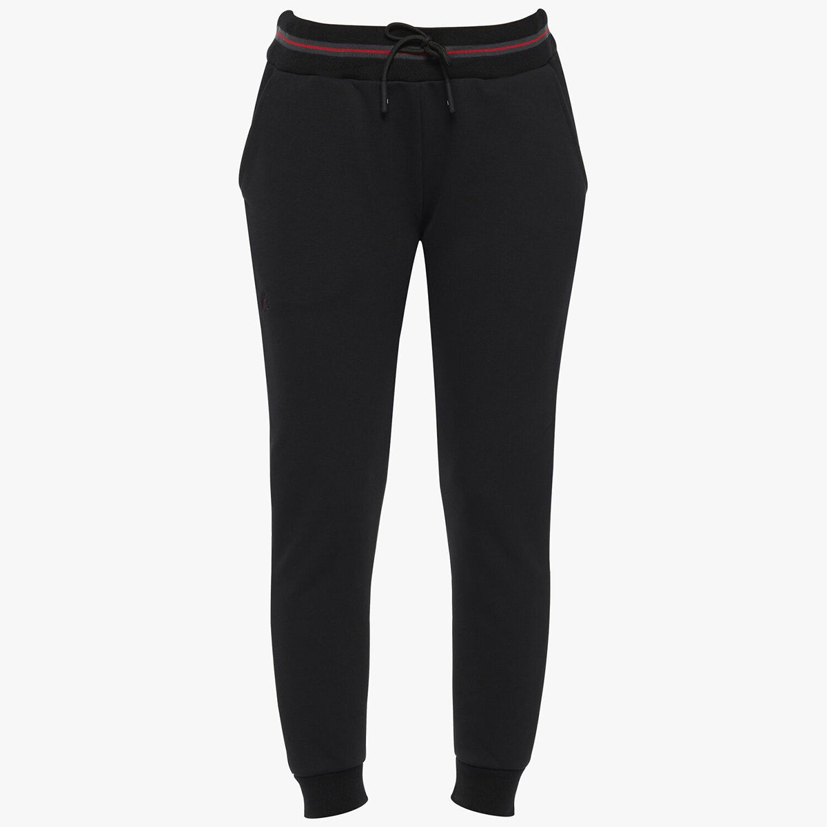 Cavalleria Toscana Women's Team Red Stripe Cotton Jogger
