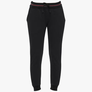 Cavalleria Toscana Women's Team Red Stripe Cotton Jogger