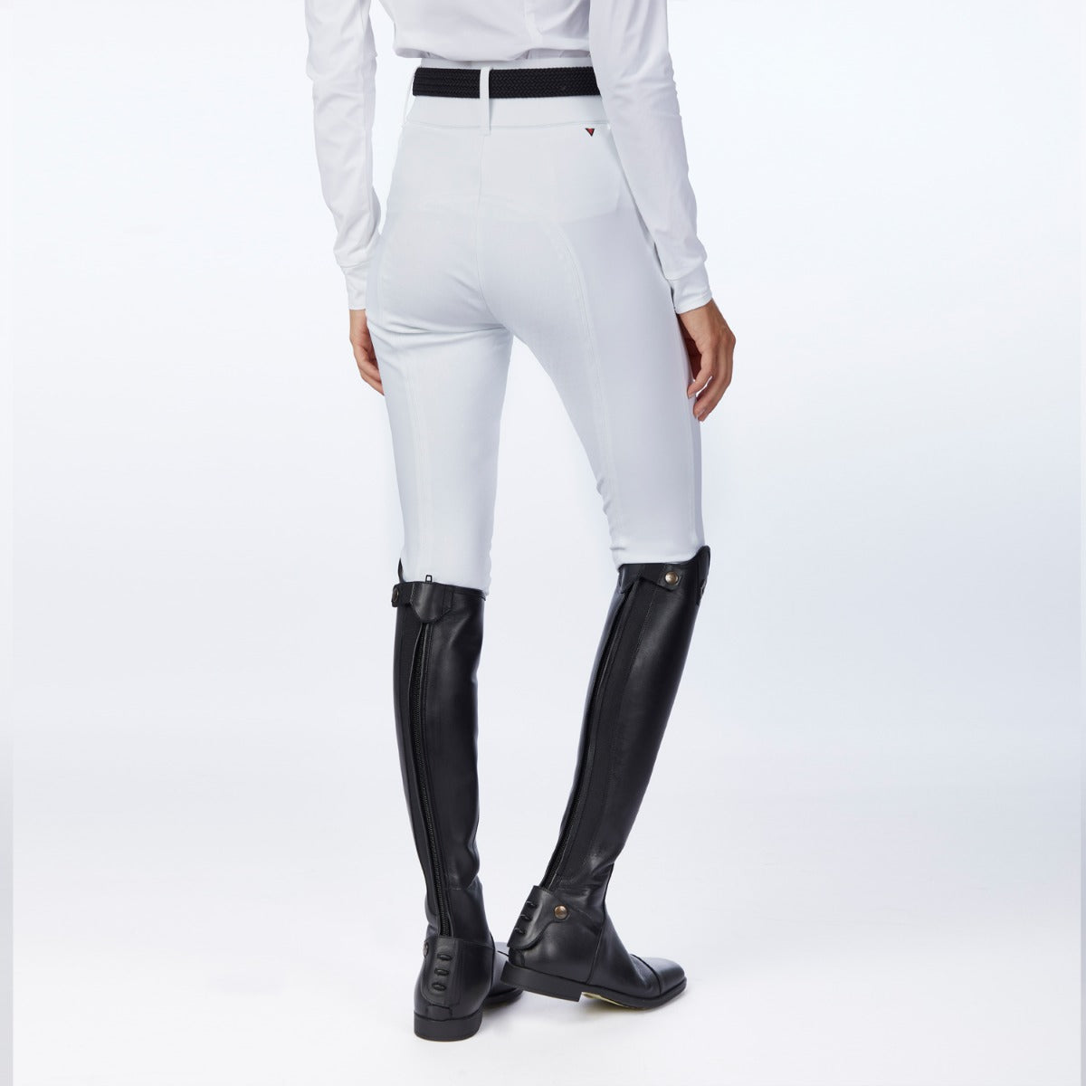 Vestrum Women's Bellatrix Breeches Full Grip High Waist-Optical White