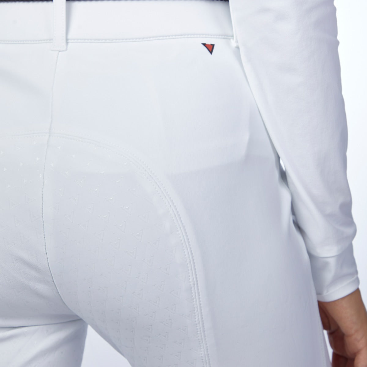 Vestrum Women's Bellatrix Breeches Full Grip High Waist-Optical White