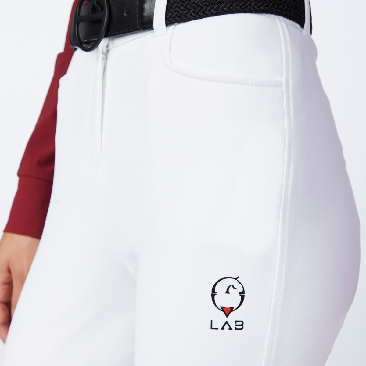 Vestrum Women's Andromeda Breeches Knee Grip High Waist-Optical White