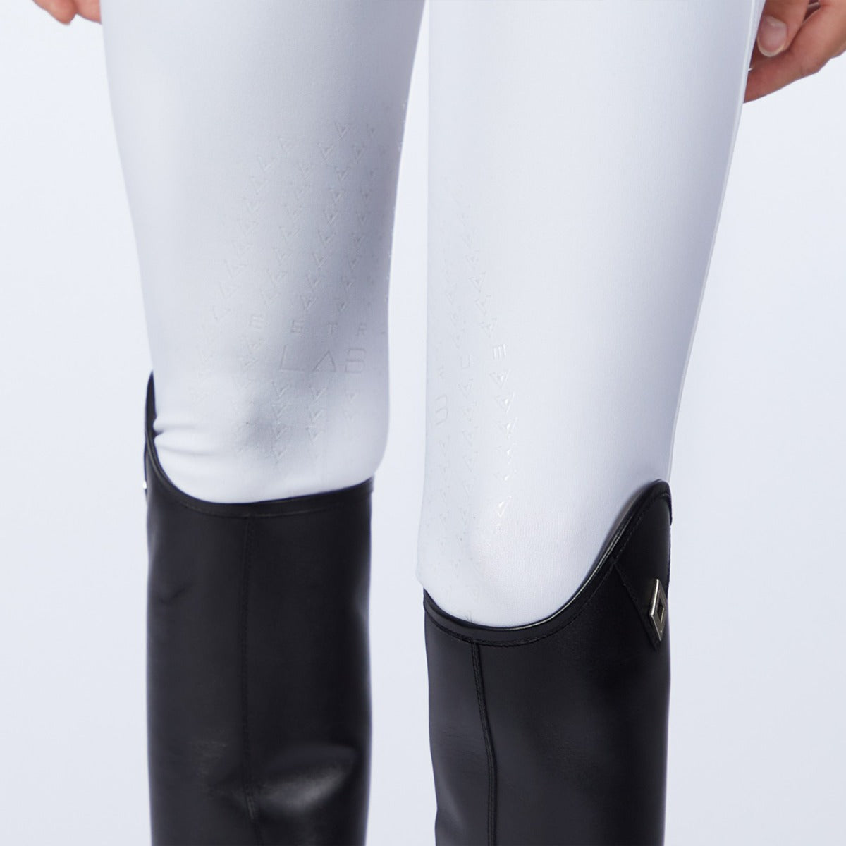 Vestrum Women's Andromeda Breeches Knee Grip High Waist-Optical White